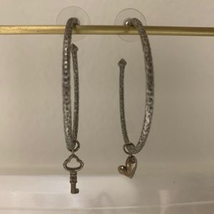 Kendra Scott silver hoops